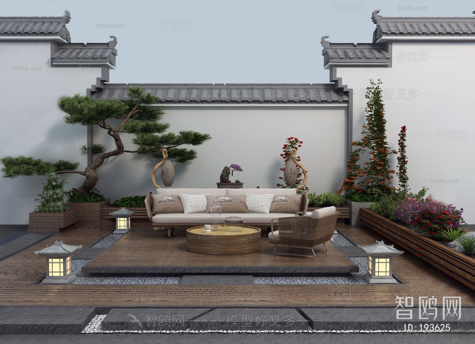 New Chinese Style Garden