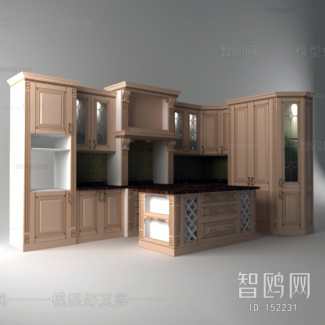 European Style Kitchen Cabinet