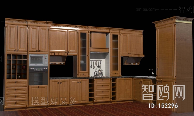 European Style Kitchen Cabinet