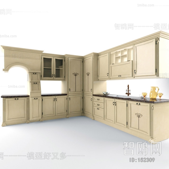 European Style Kitchen Cabinet