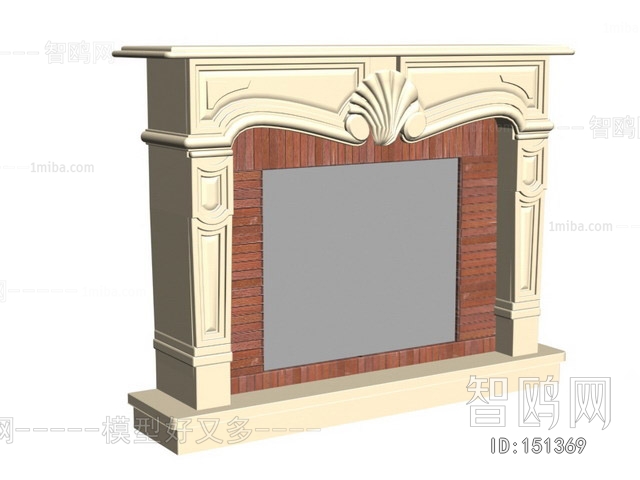 European Style Fireplace