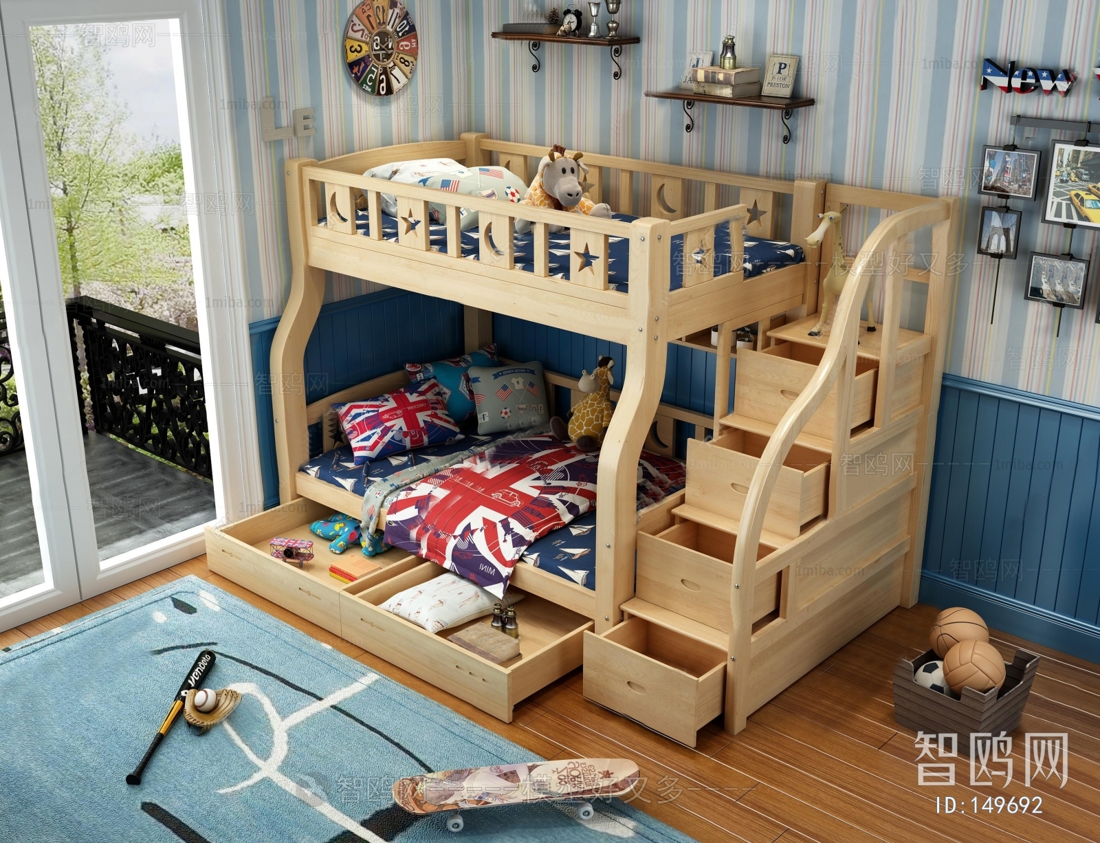 European Style Bunk Bed