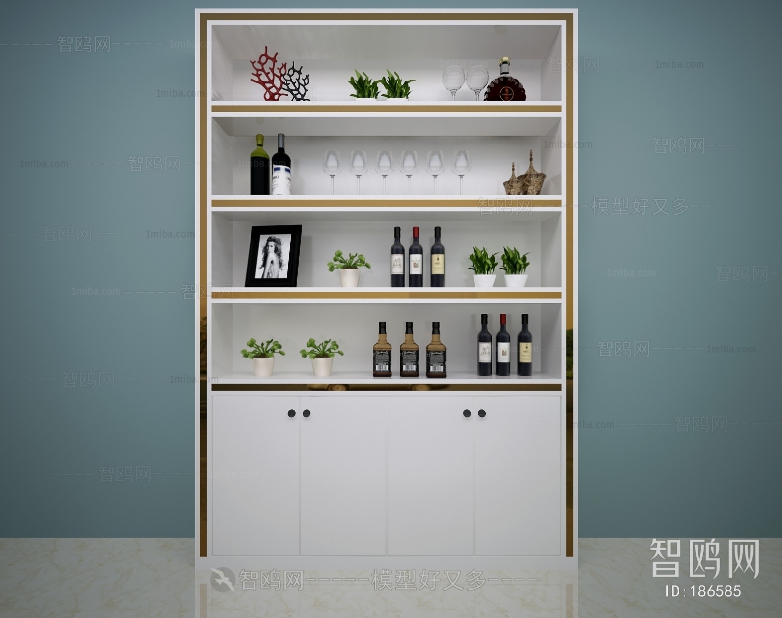 Modern Wine Cabinet