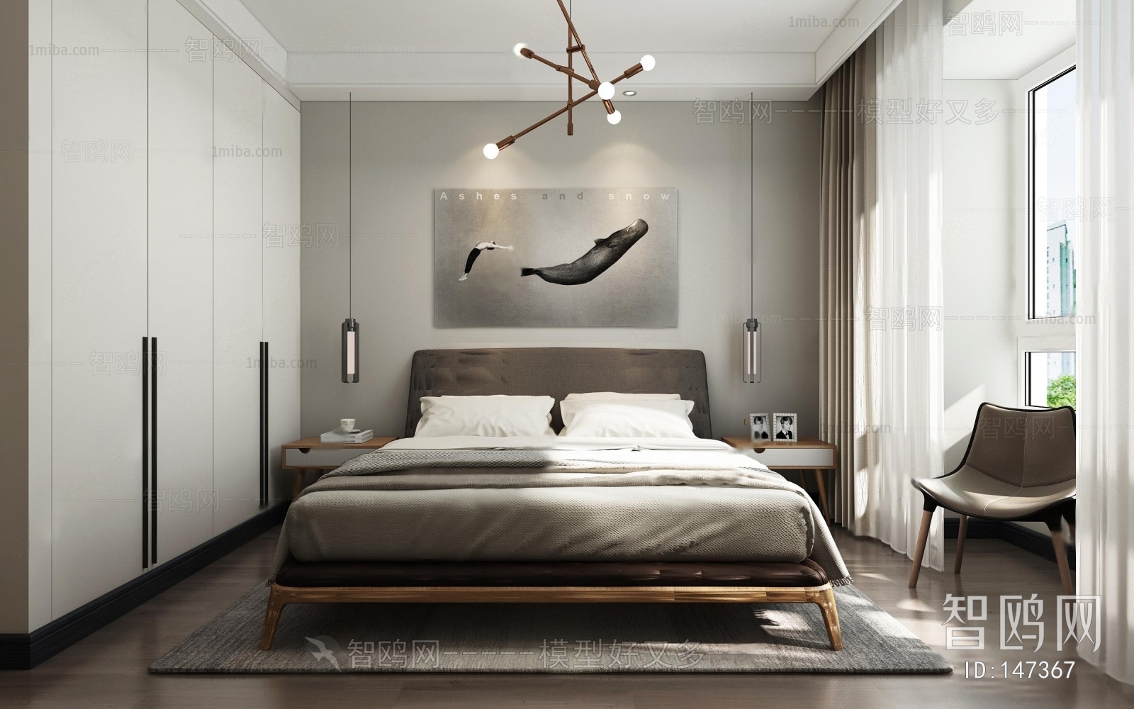 Nordic Style Bedroom