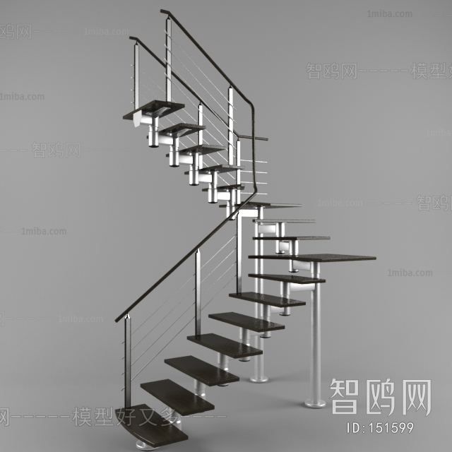 Modern Stair Balustrade/elevator