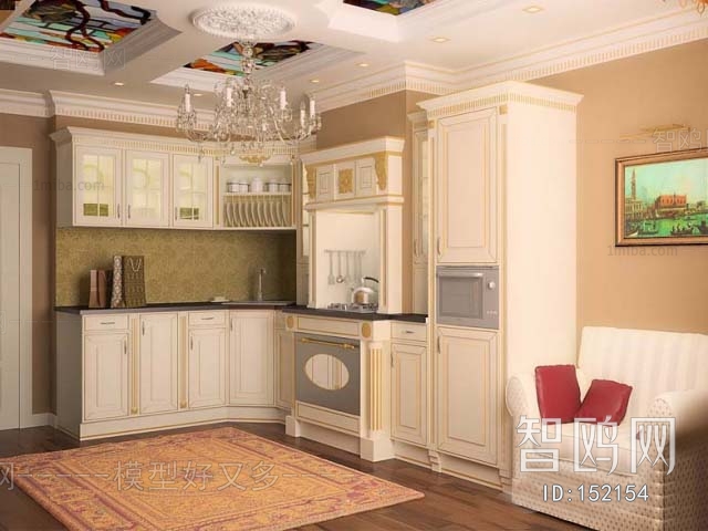 European Style Kitchen Cabinet