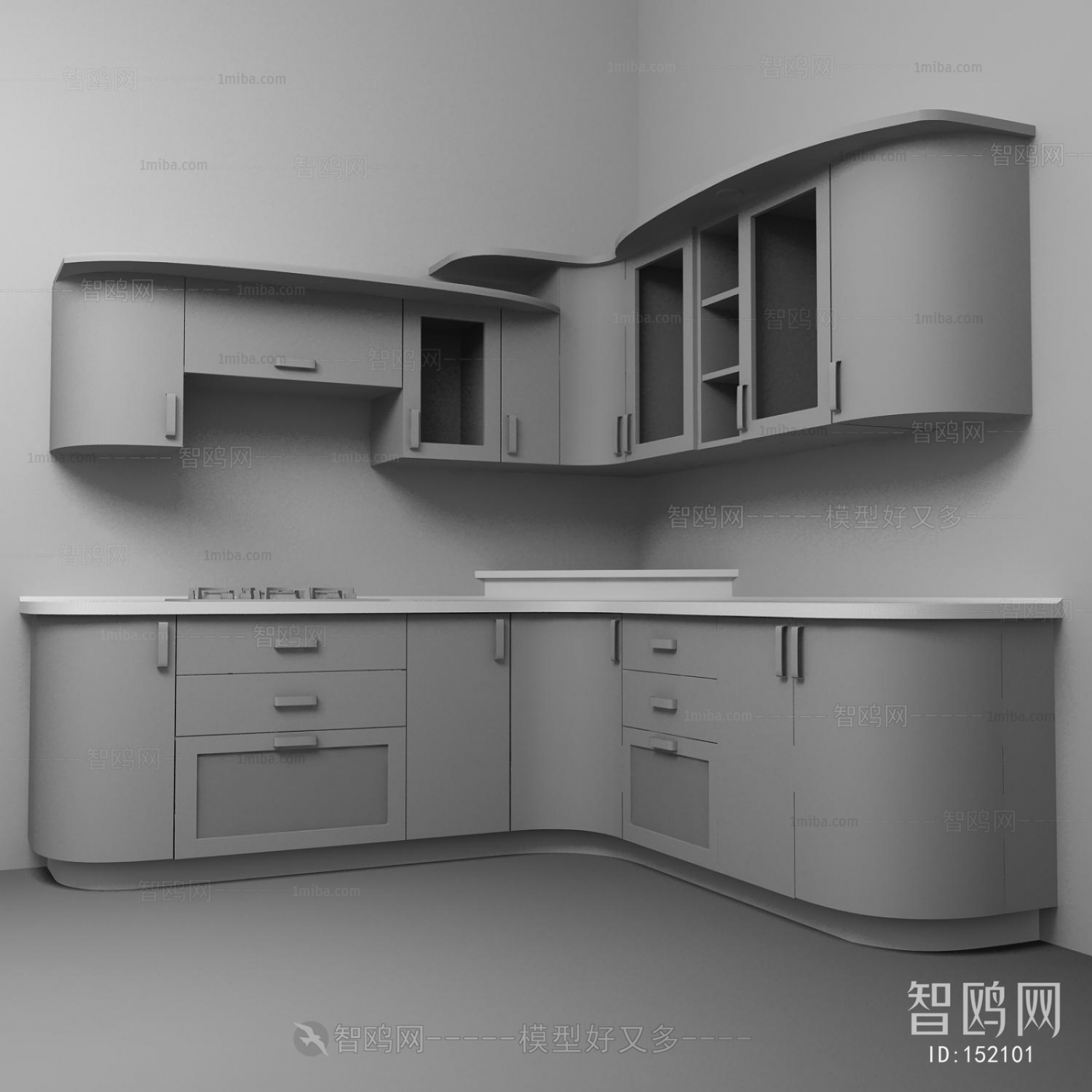 Modern Kitchen Cabinet