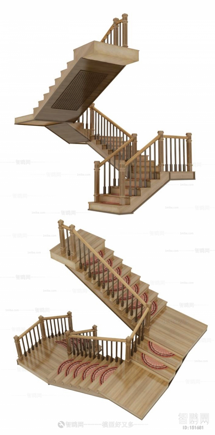 Modern Stair Balustrade/elevator