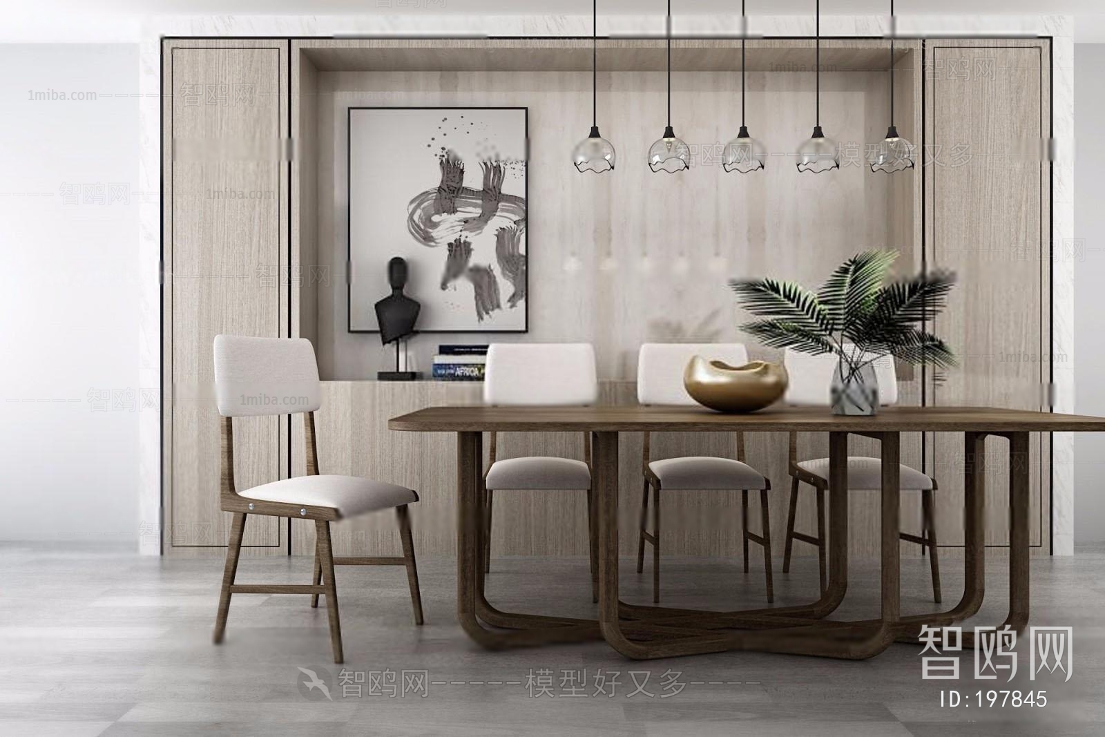 Nordic Style Dining Table And Chairs