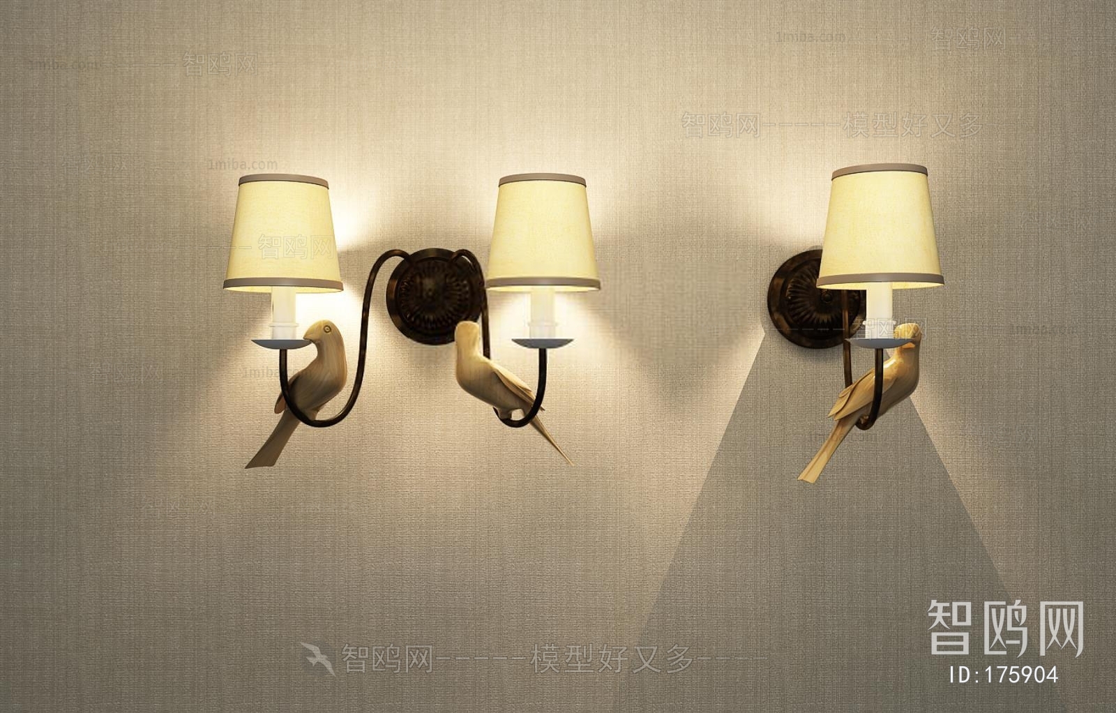 Simple European Style Wall Lamp