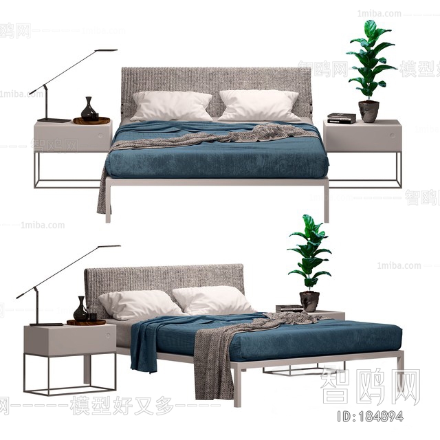 Modern Double Bed