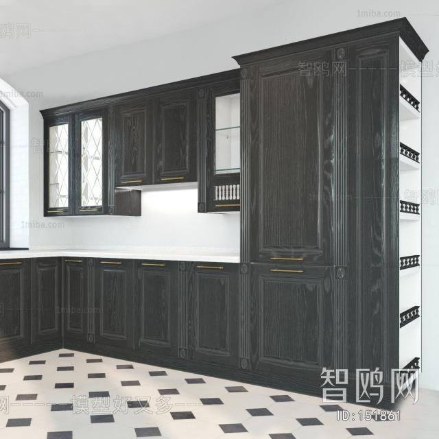 European Style Kitchen Cabinet