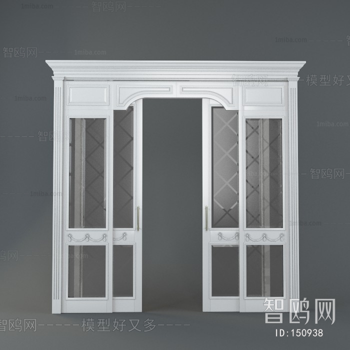 Modern Solid Wood Door