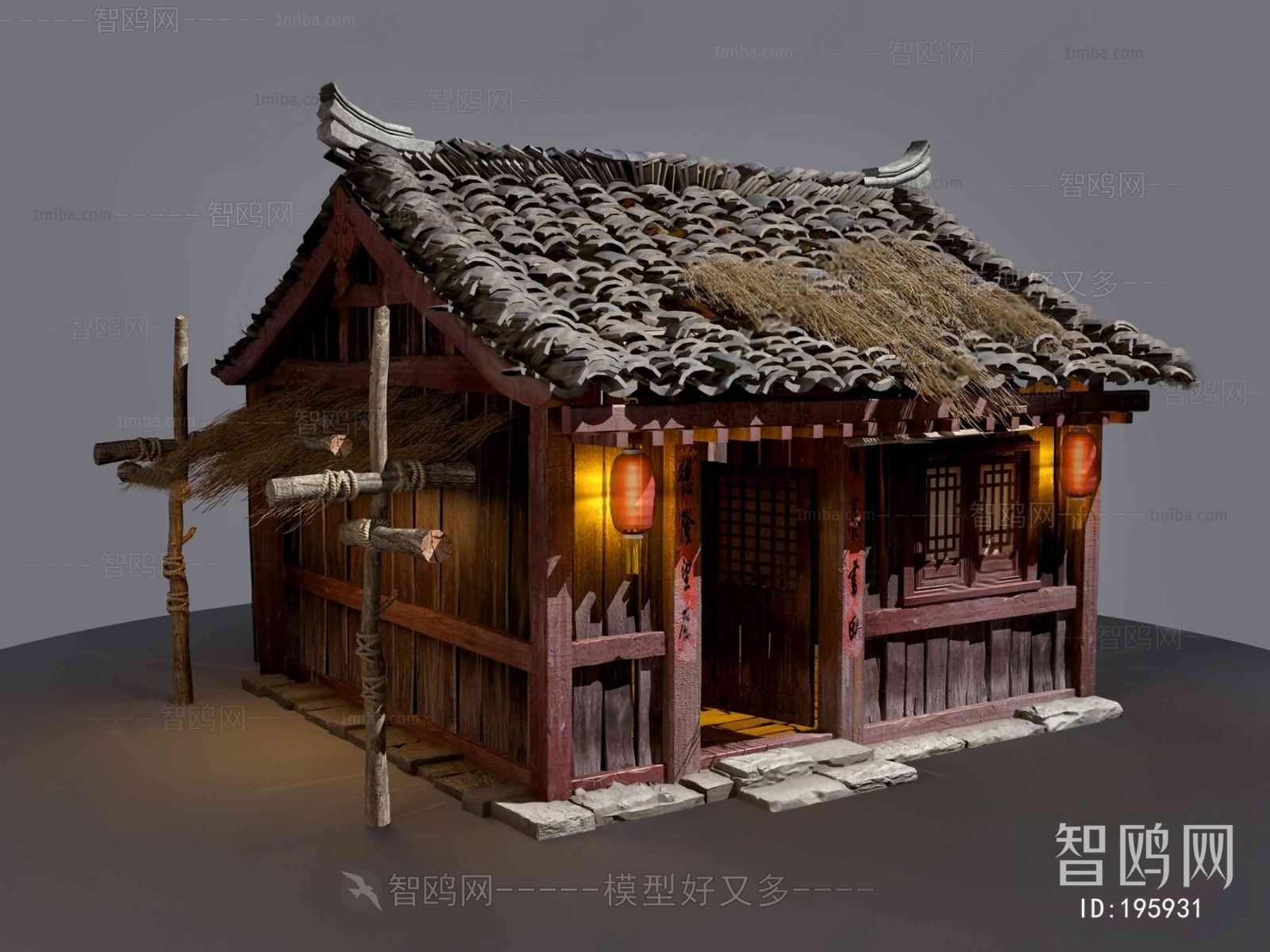 New Chinese Style Ancient Architectural Buildings