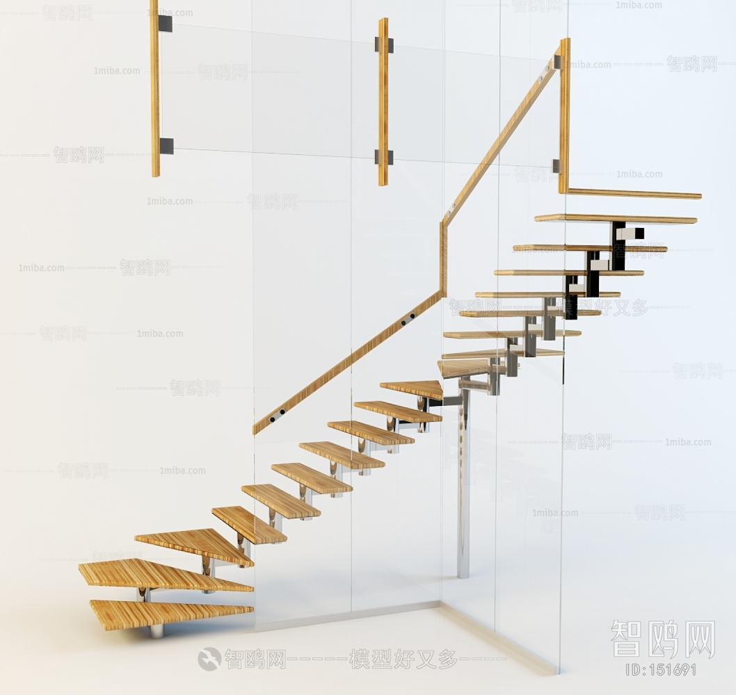 Modern Stair Balustrade/elevator