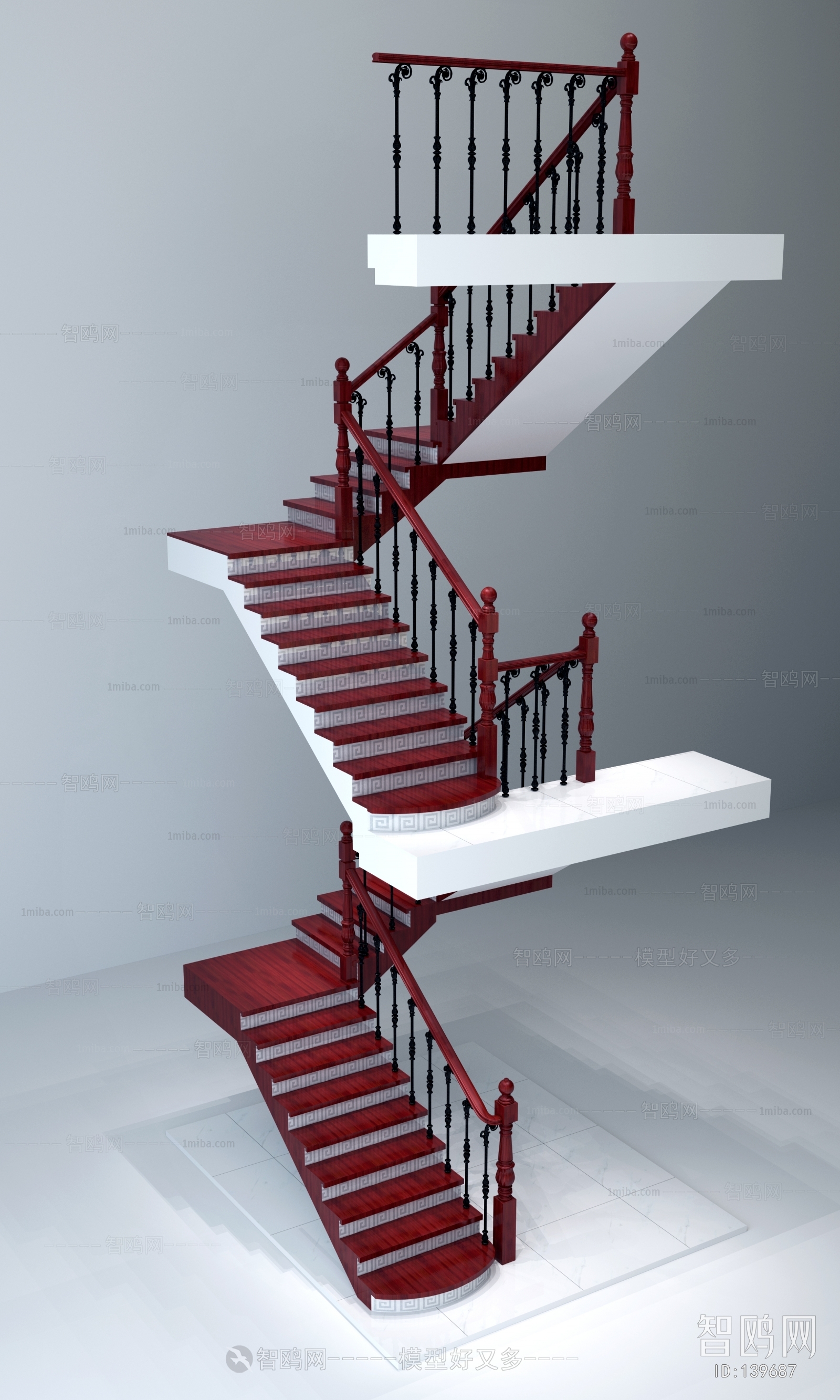 European Style Stair Balustrade/elevator