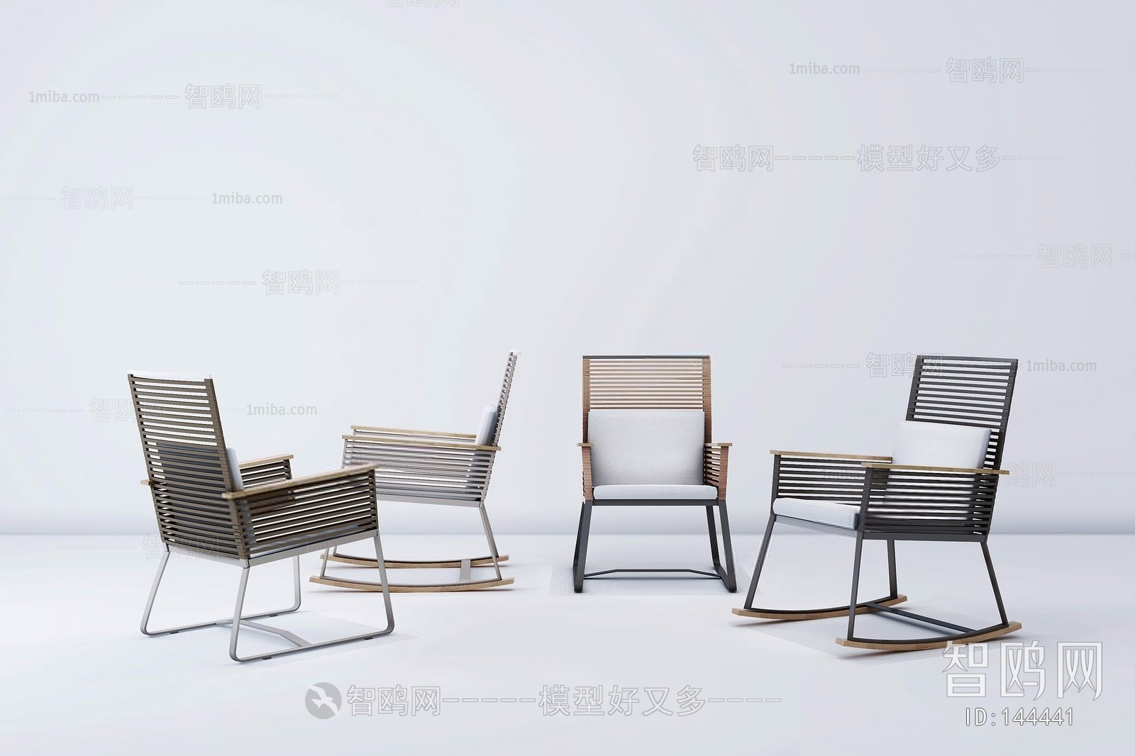 Modern Nordic Style Lounge Chair