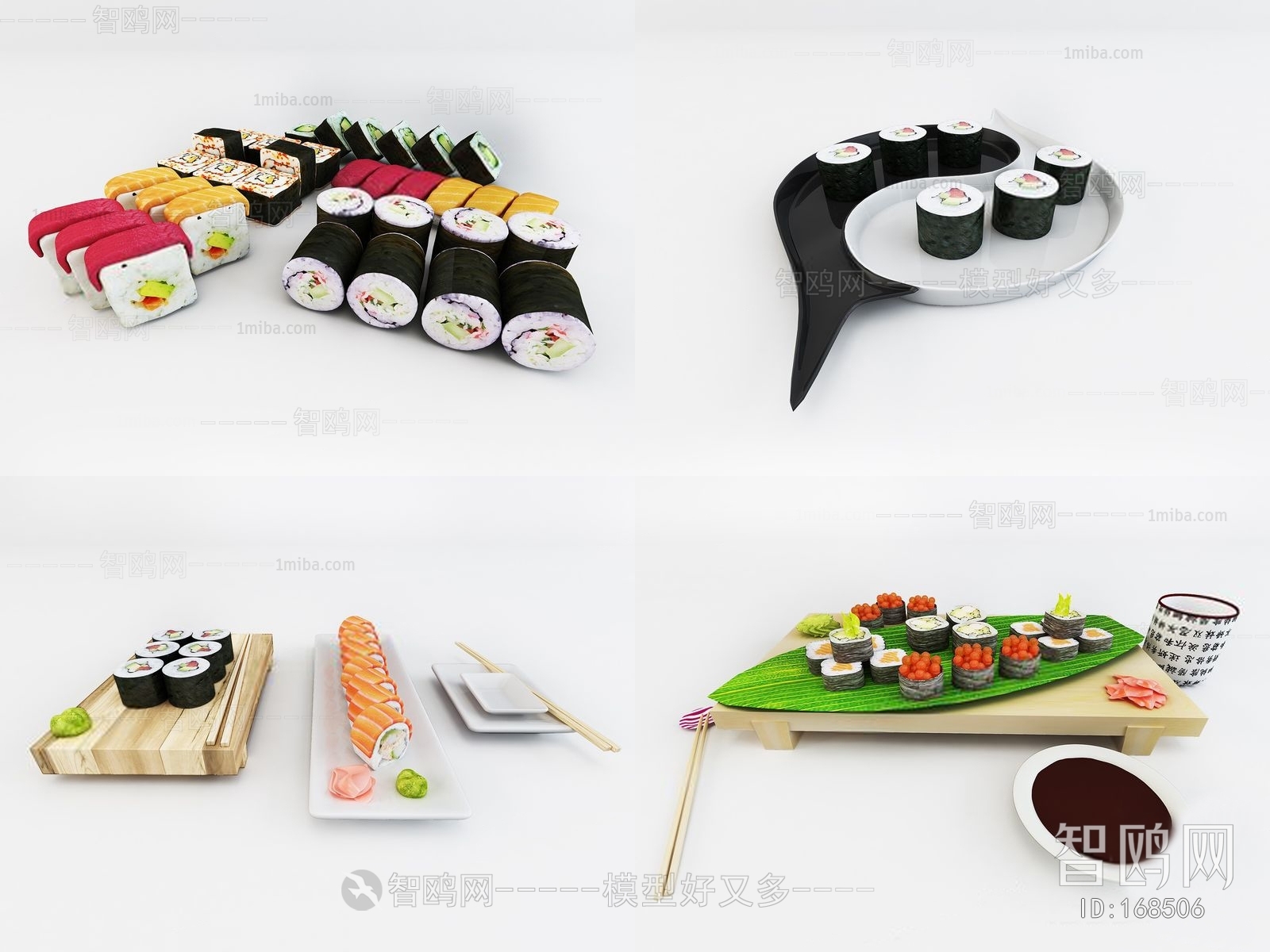 日式寿司食物