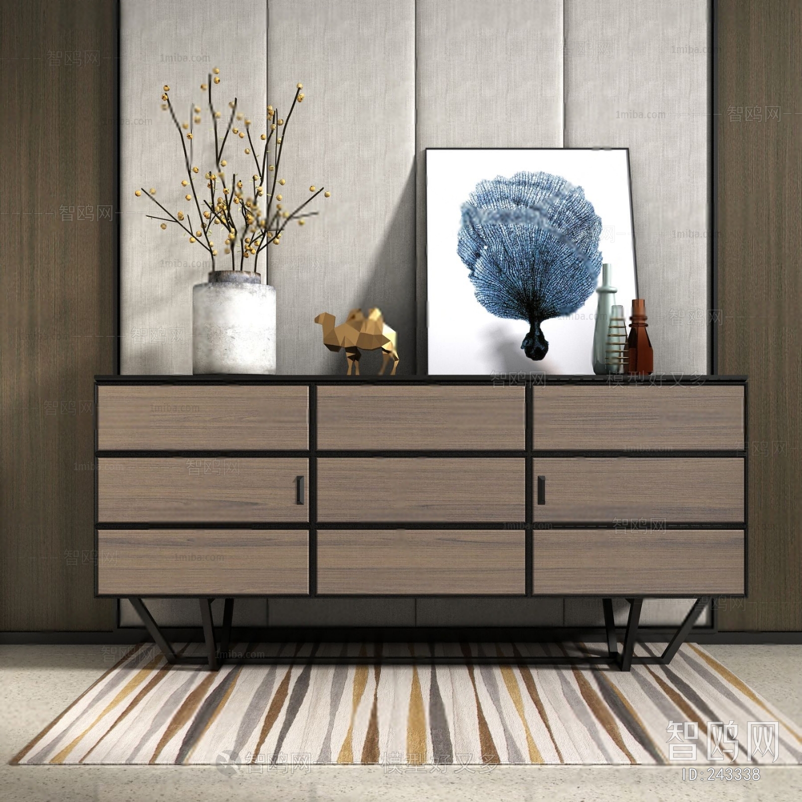 Modern Side Cabinet/Entrance Cabinet