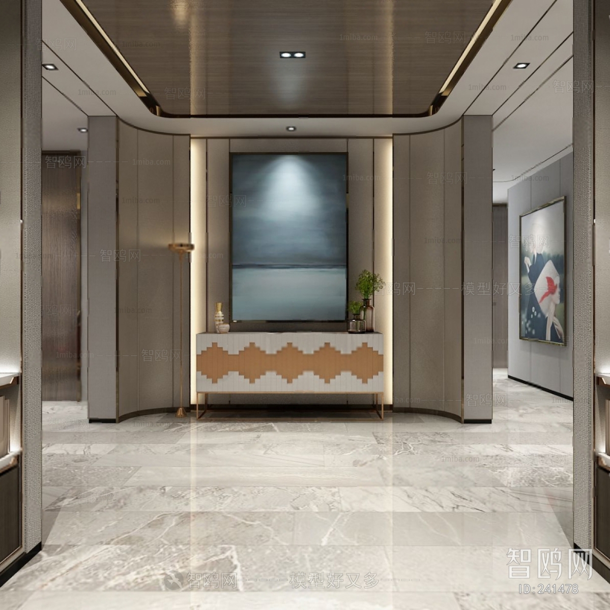 Modern Hallway