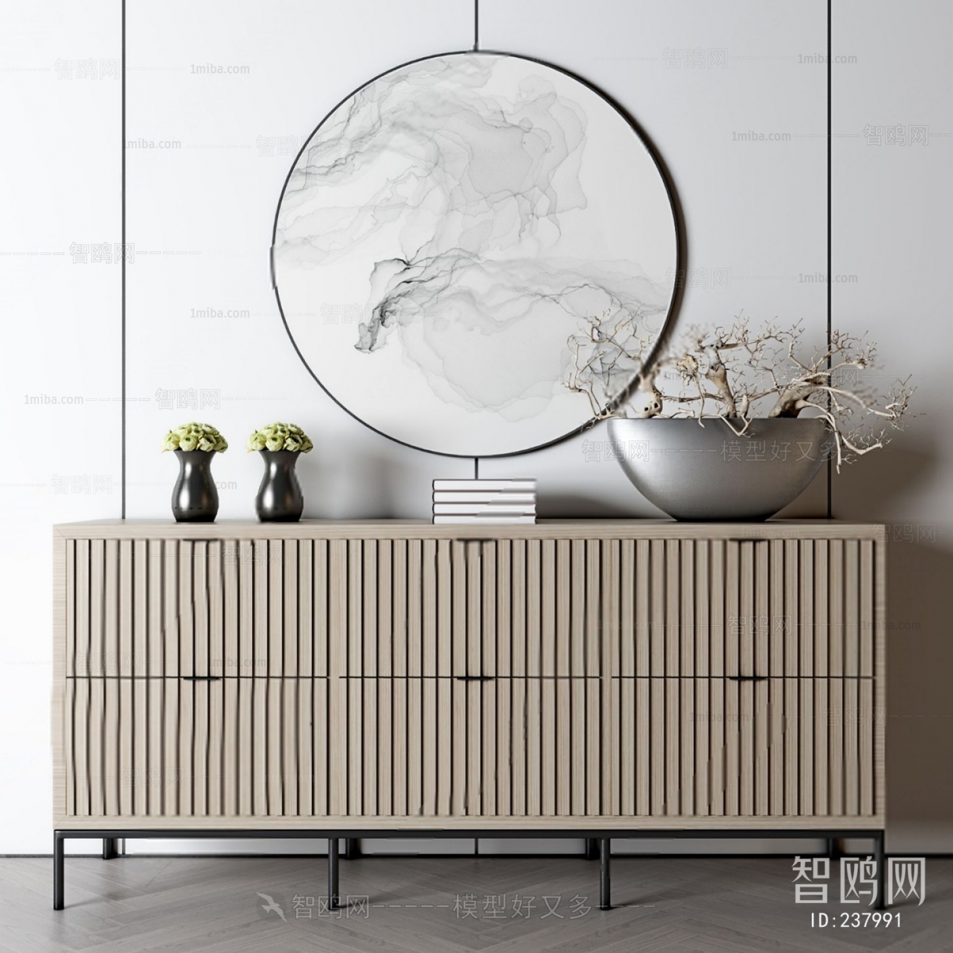 New Chinese Style Side Cabinet/Entrance Cabinet