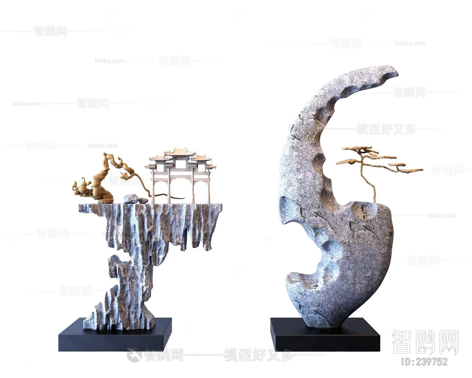 New Chinese Style Decorative Set