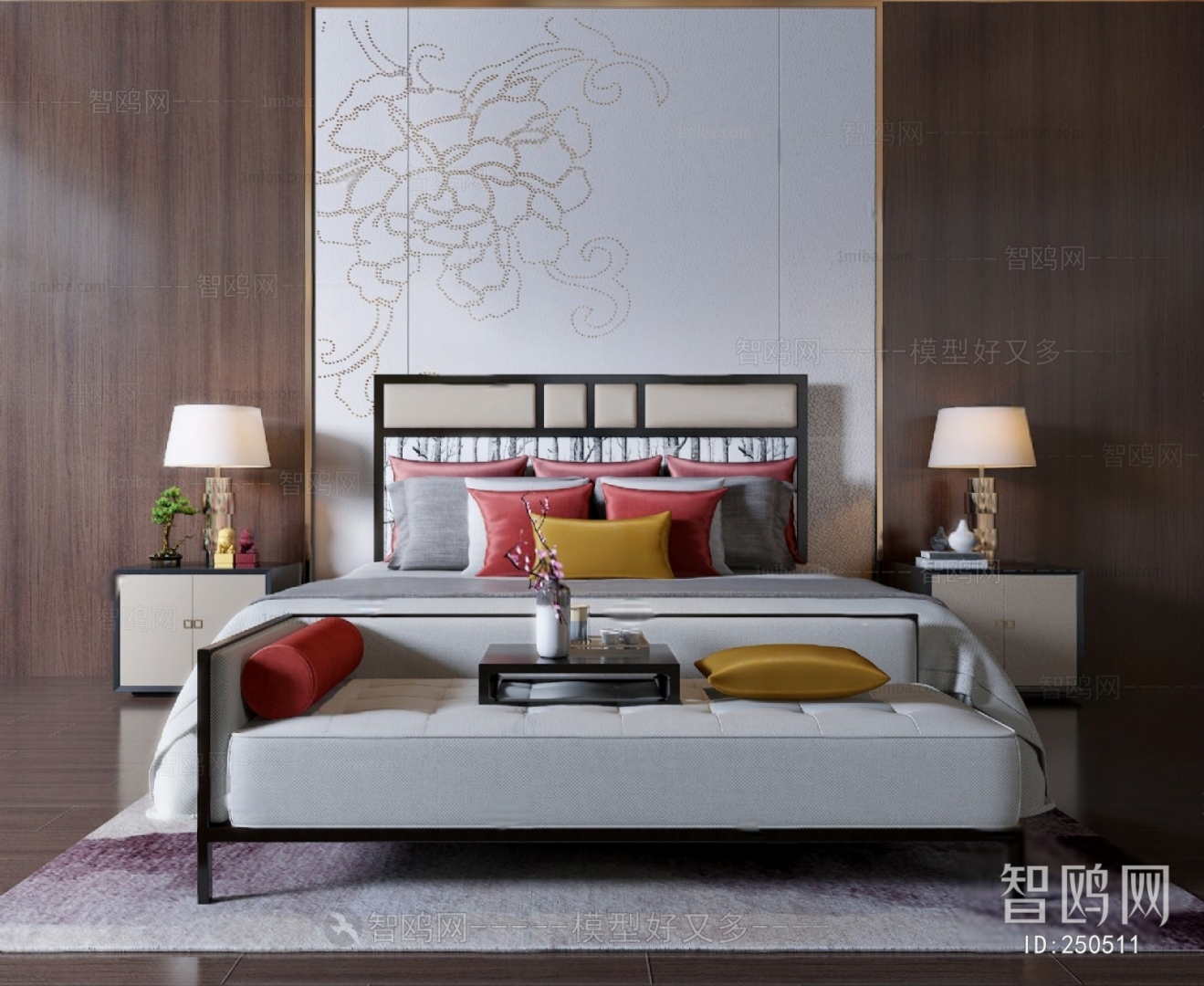 Modern Double Bed