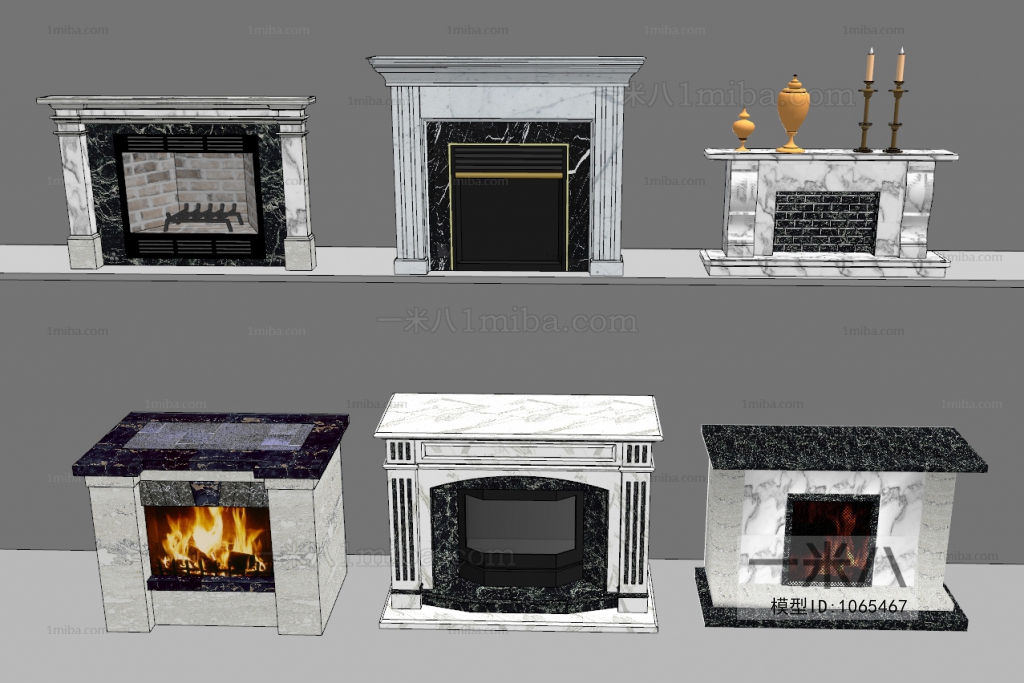 European Style Fireplace