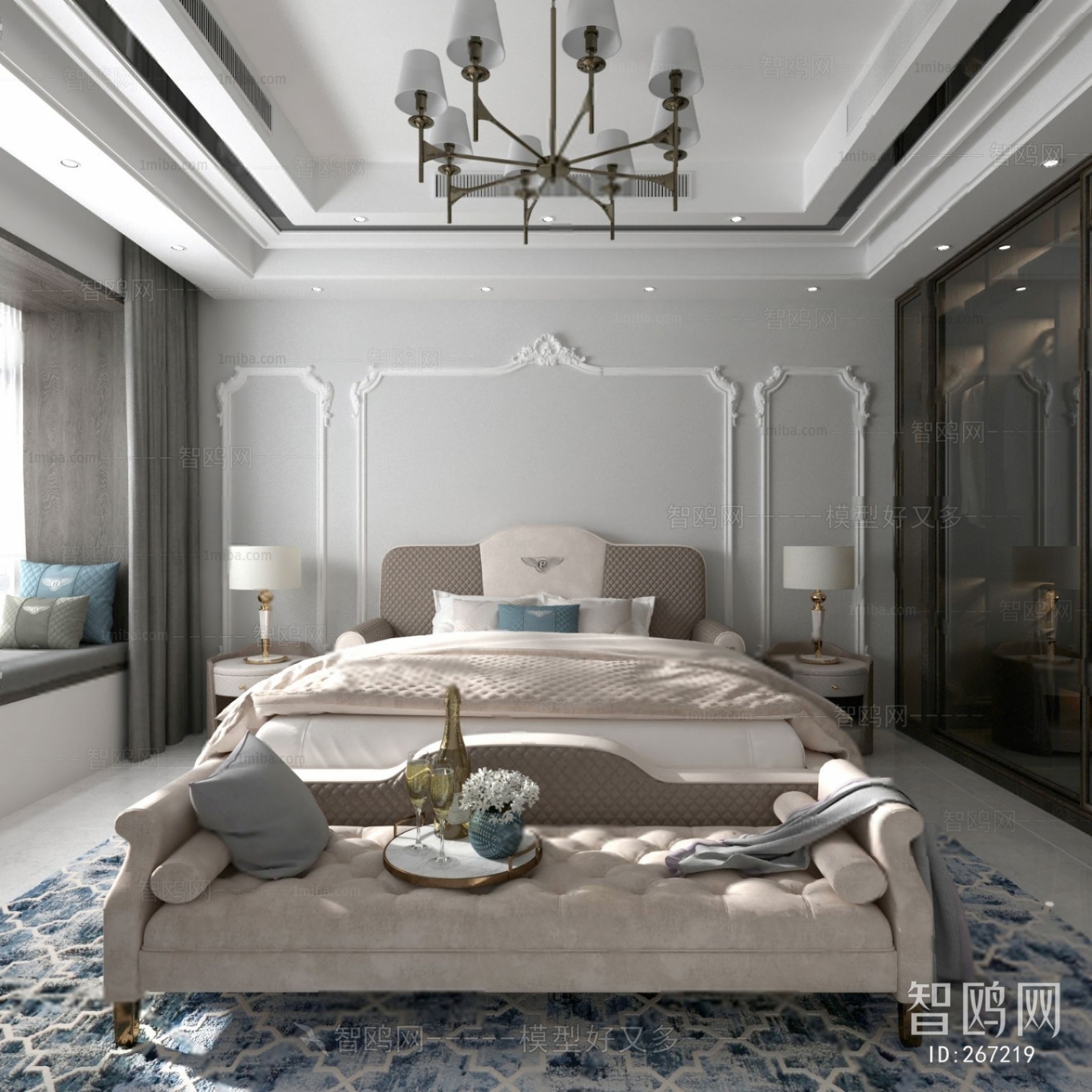 European Style Bedroom