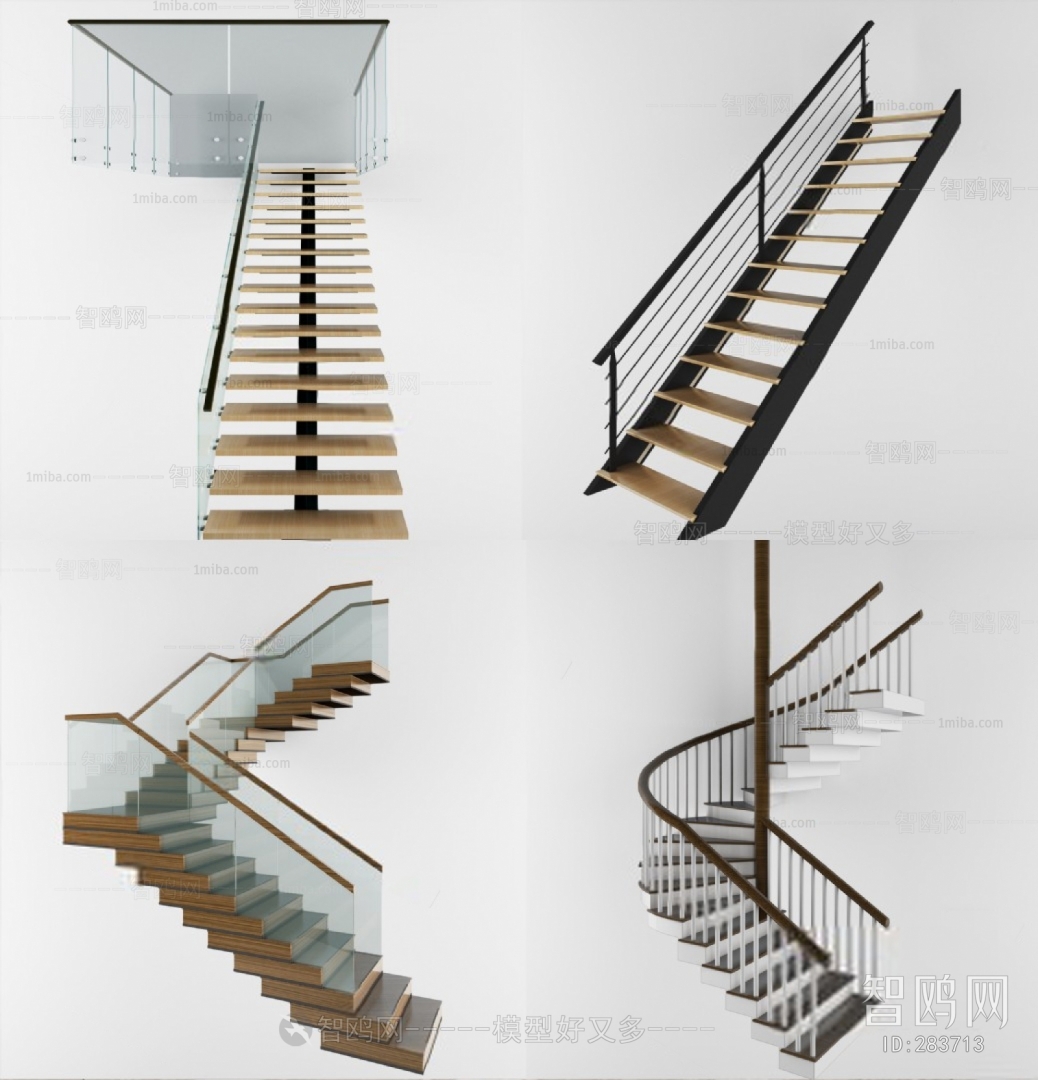 Modern Stair Balustrade/elevator