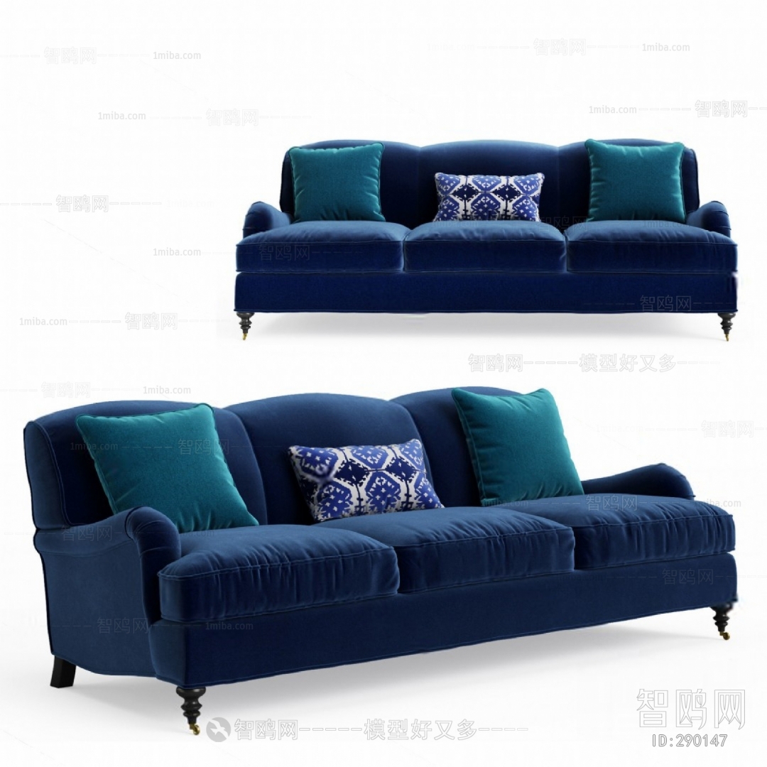 Modern Three-seat Sofa