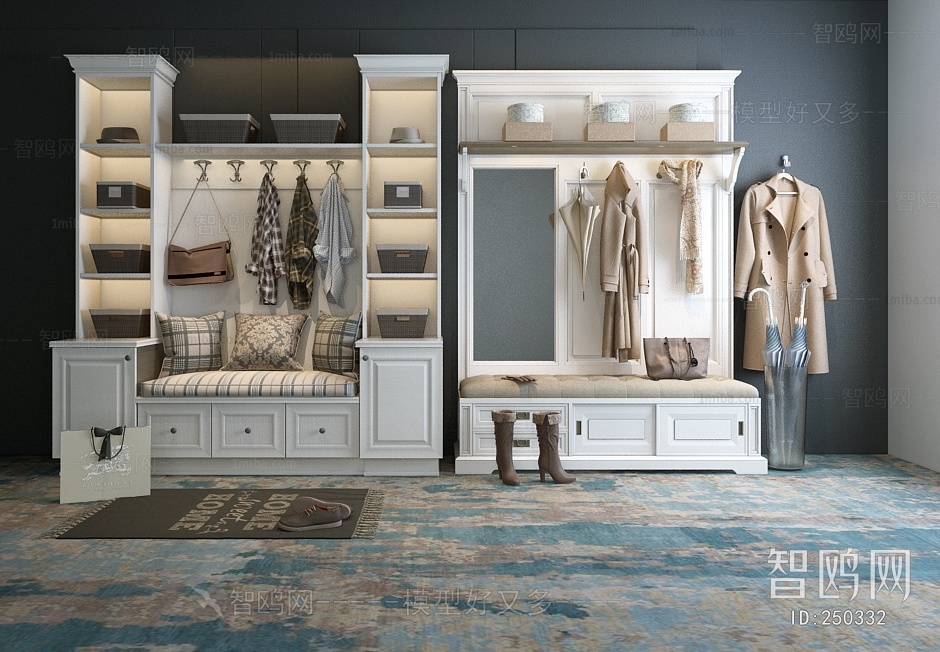 Nordic Style Shoe Cabinet