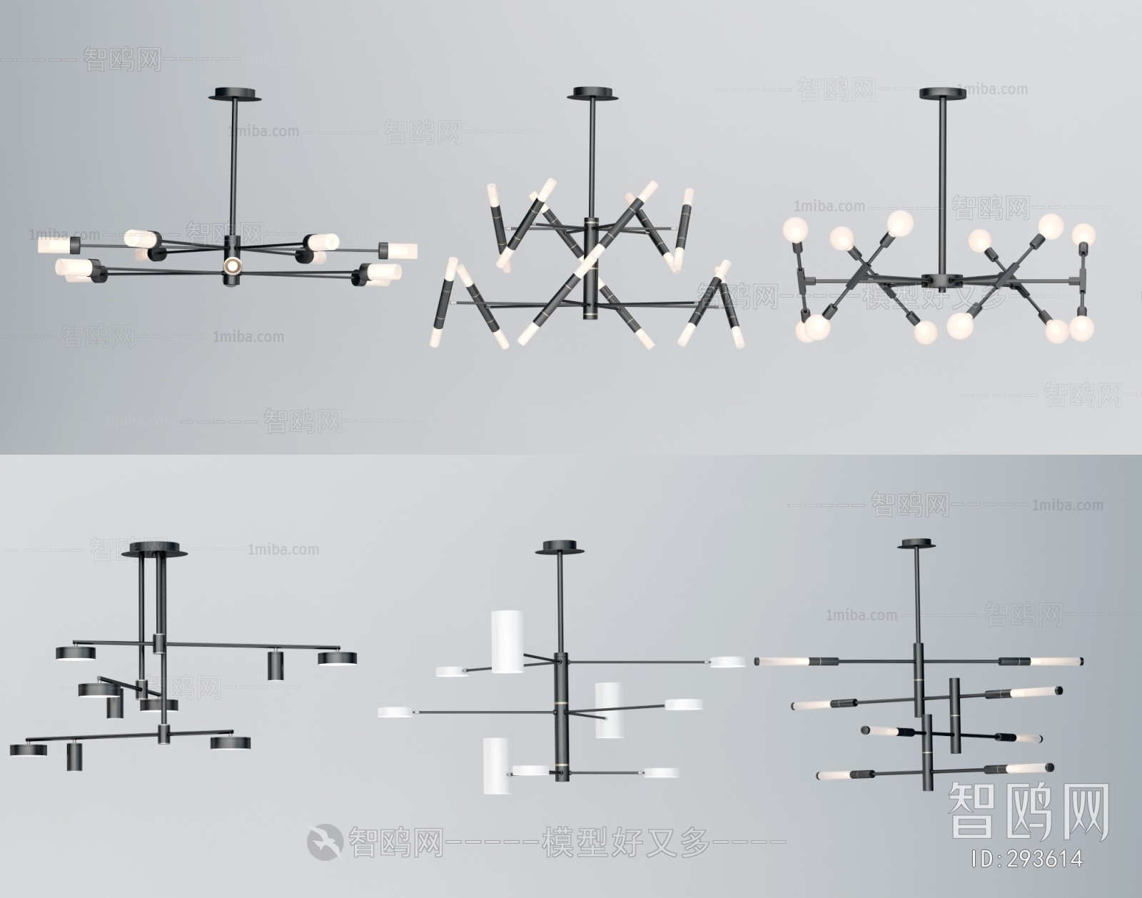 现代简约吊顶组合