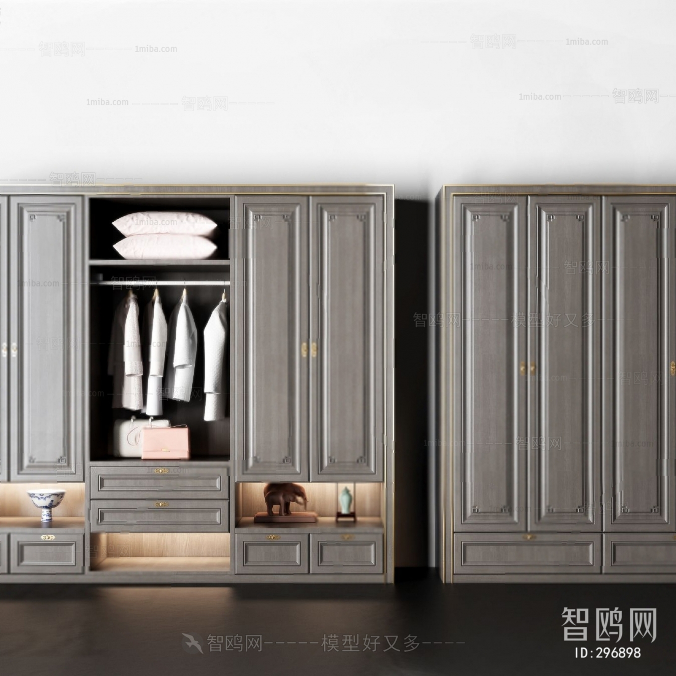 New Chinese Style The Wardrobe