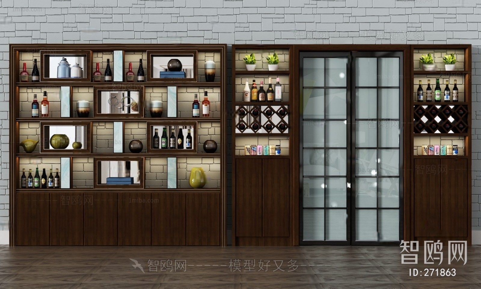 Modern Wine Cabinet