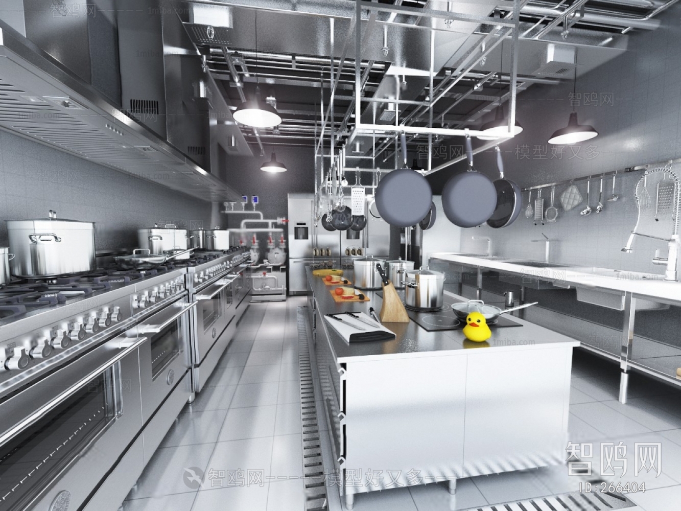 Modern Central Kitchen