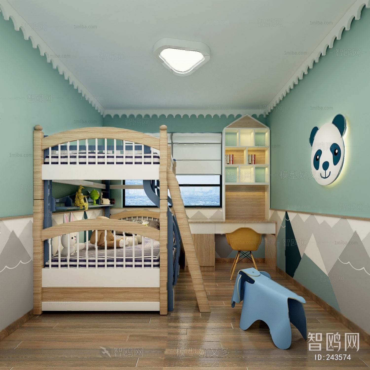 Nordic Style Children's Room