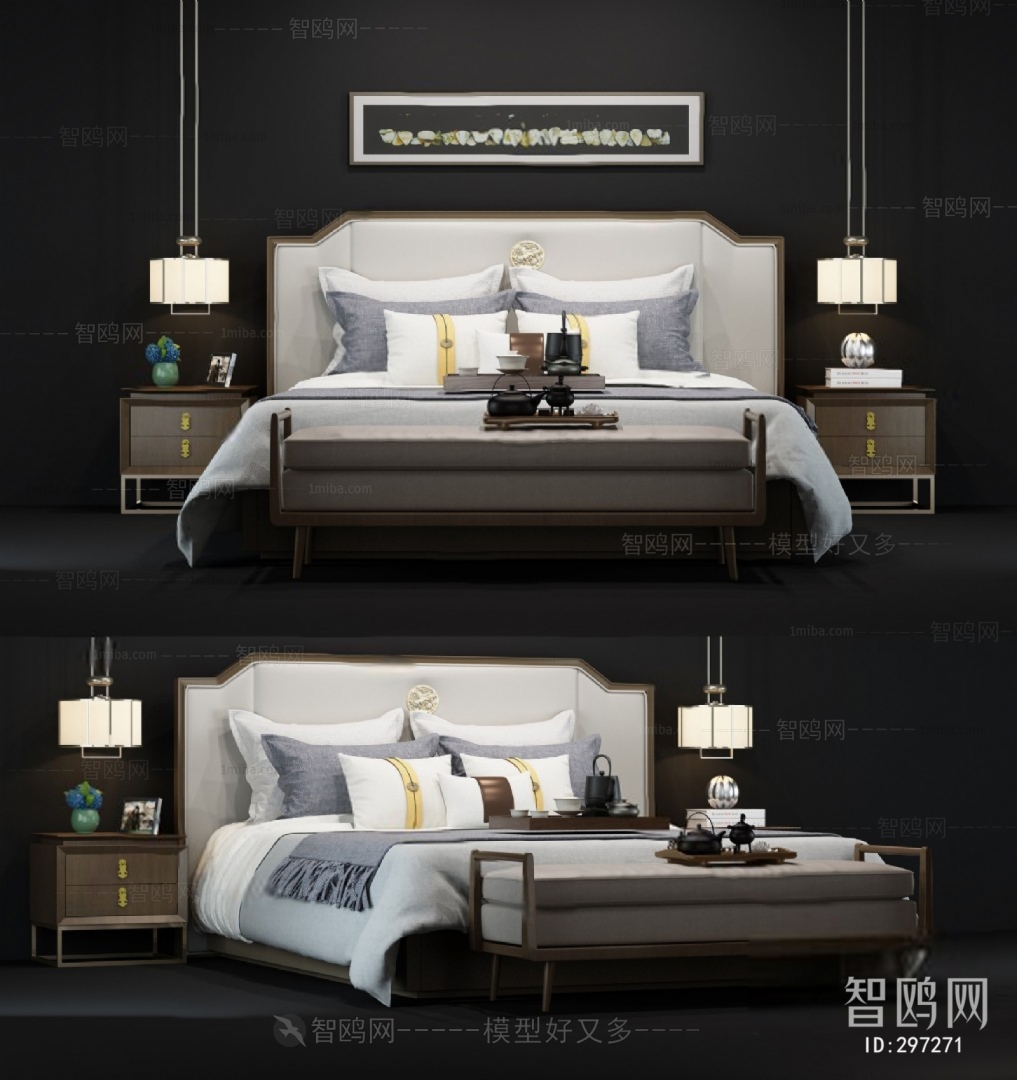 Modern Double Bed