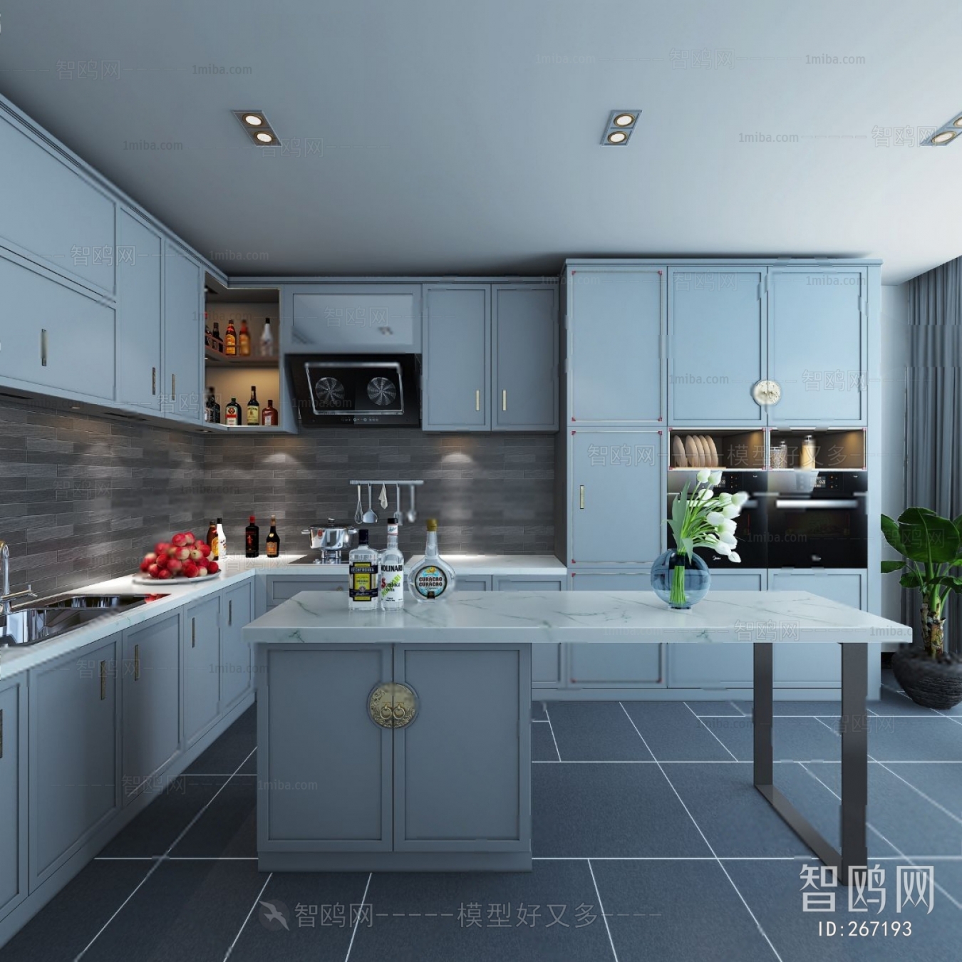 New Chinese Style The Kitchen