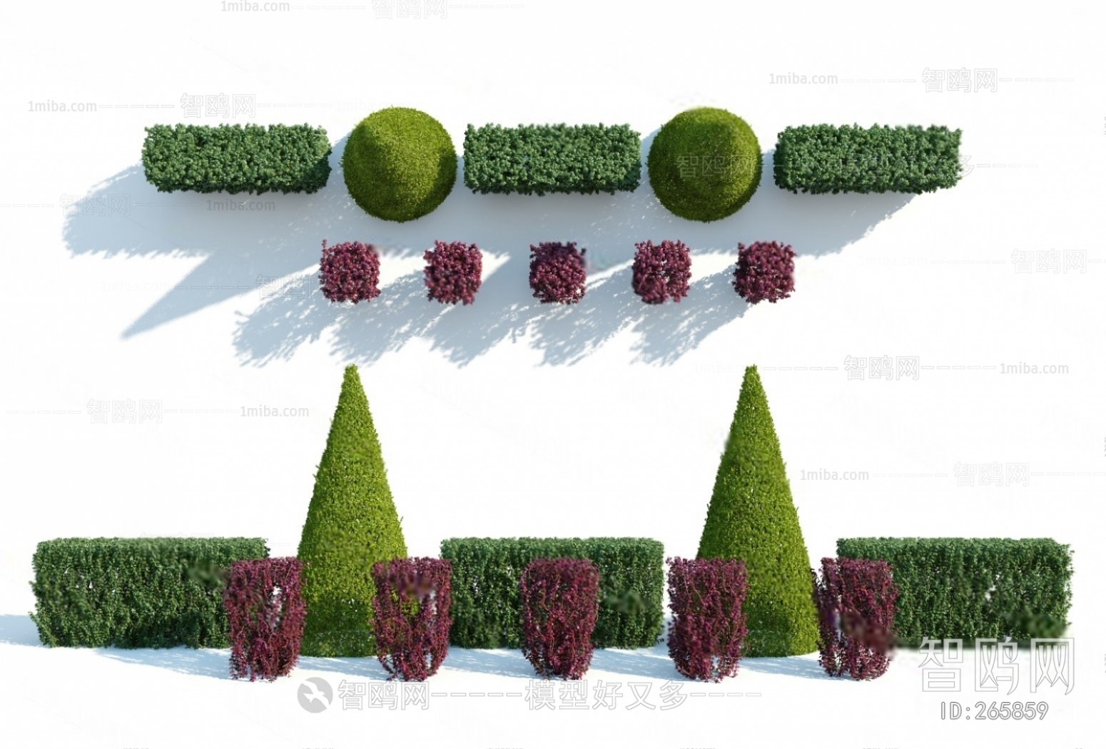 Modern Shrubbery