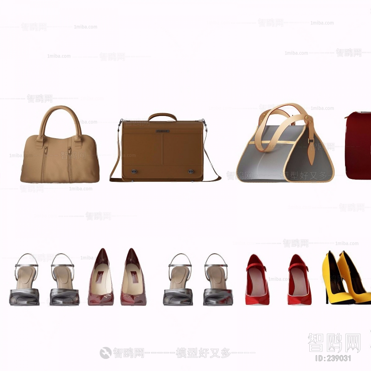 Modern Clothes, Bags And Shoes