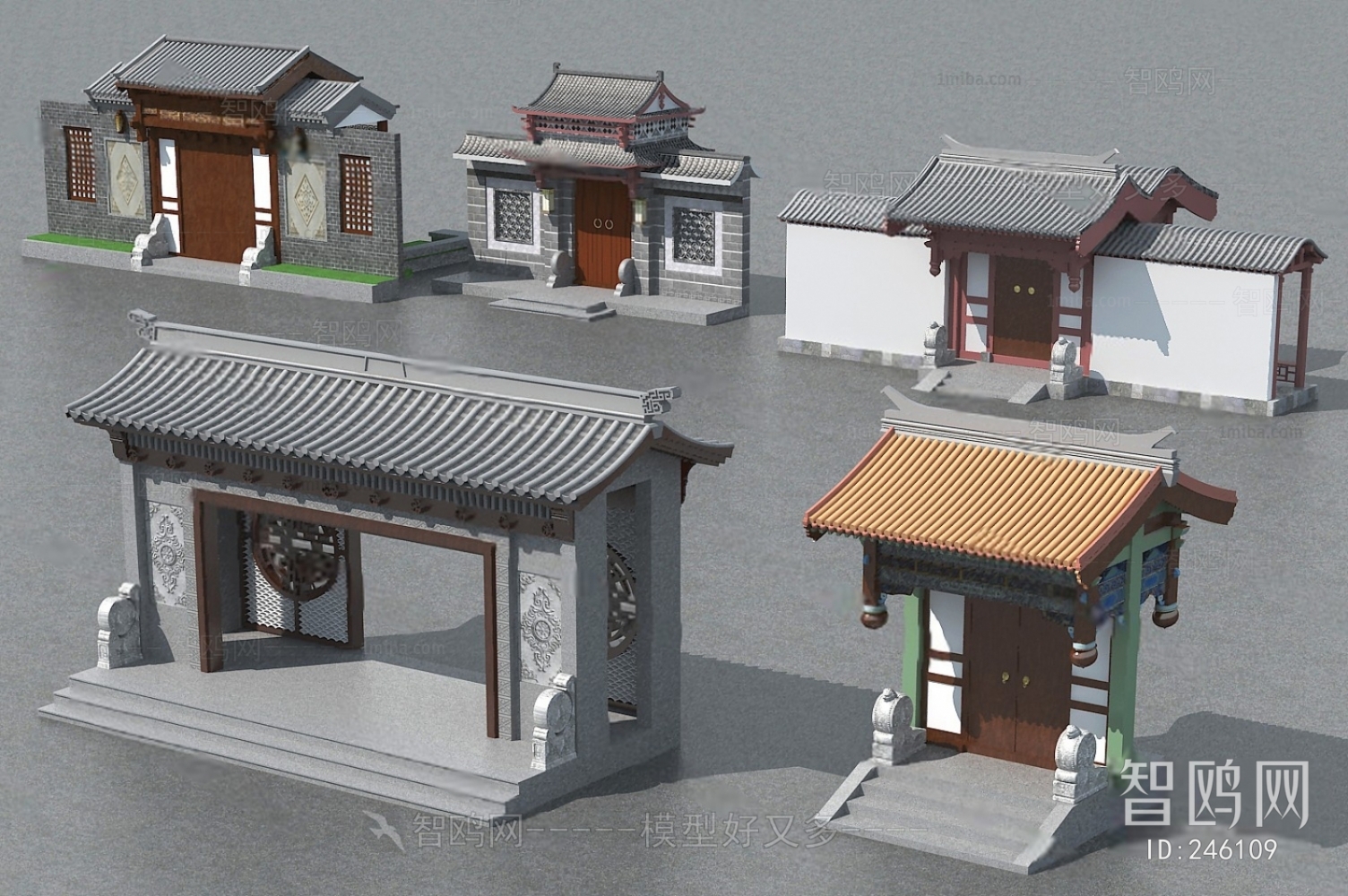 Modern Solid Wood Door