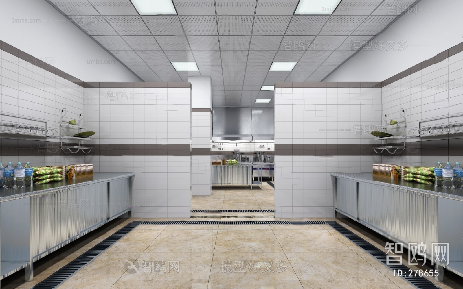 Modern Central Kitchen