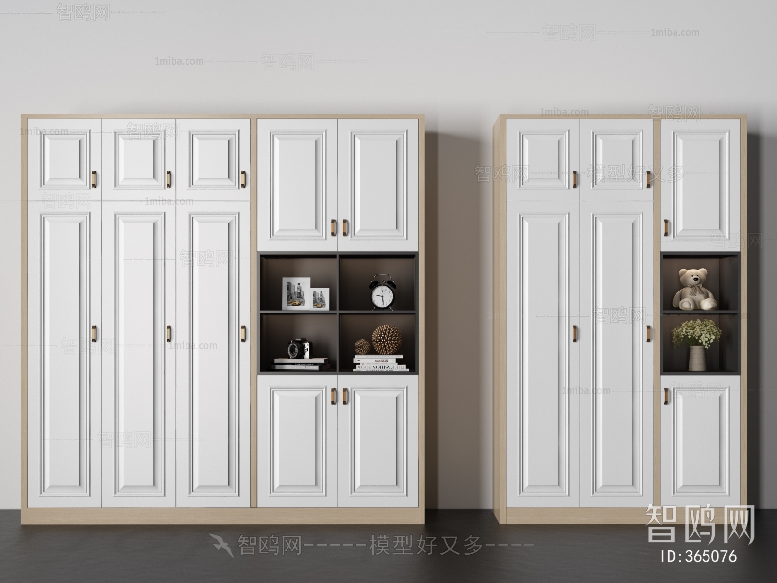 Simple European Style Decorative Cabinet