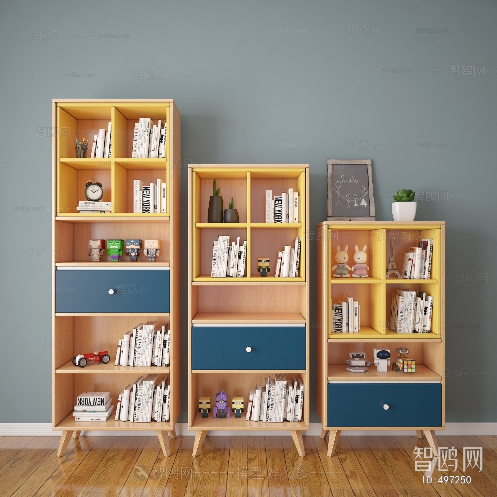 Nordic Style Bookcase