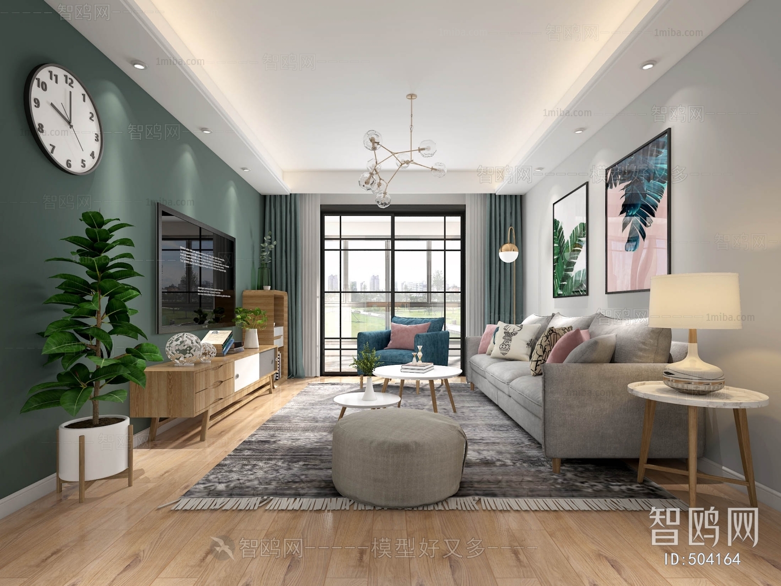 Nordic Style A Living Room