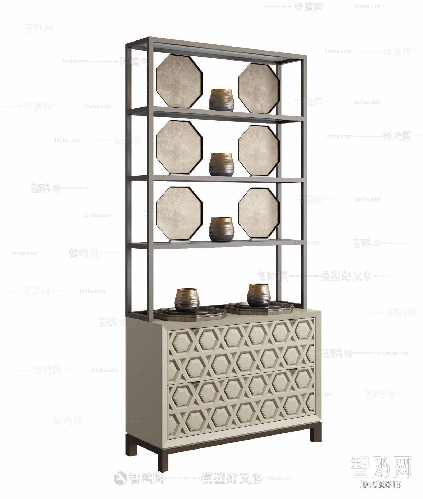 American Style Decorative Cabinet