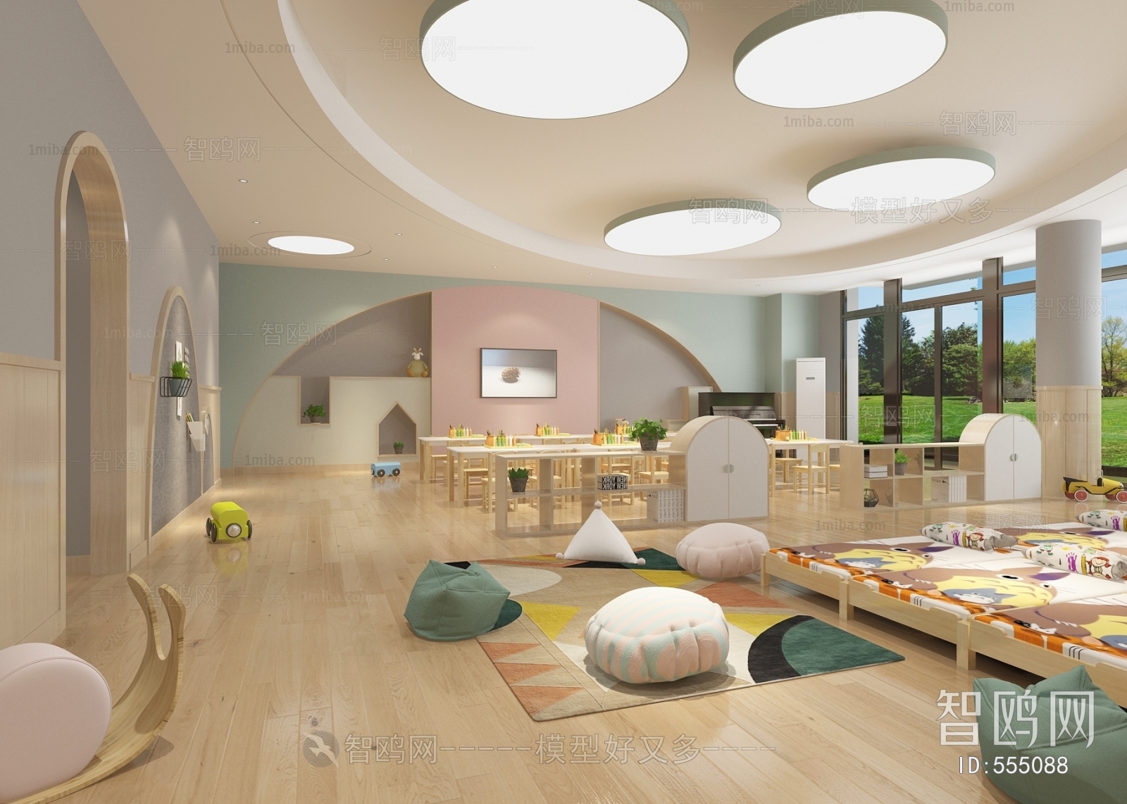 Modern Children's Playroom