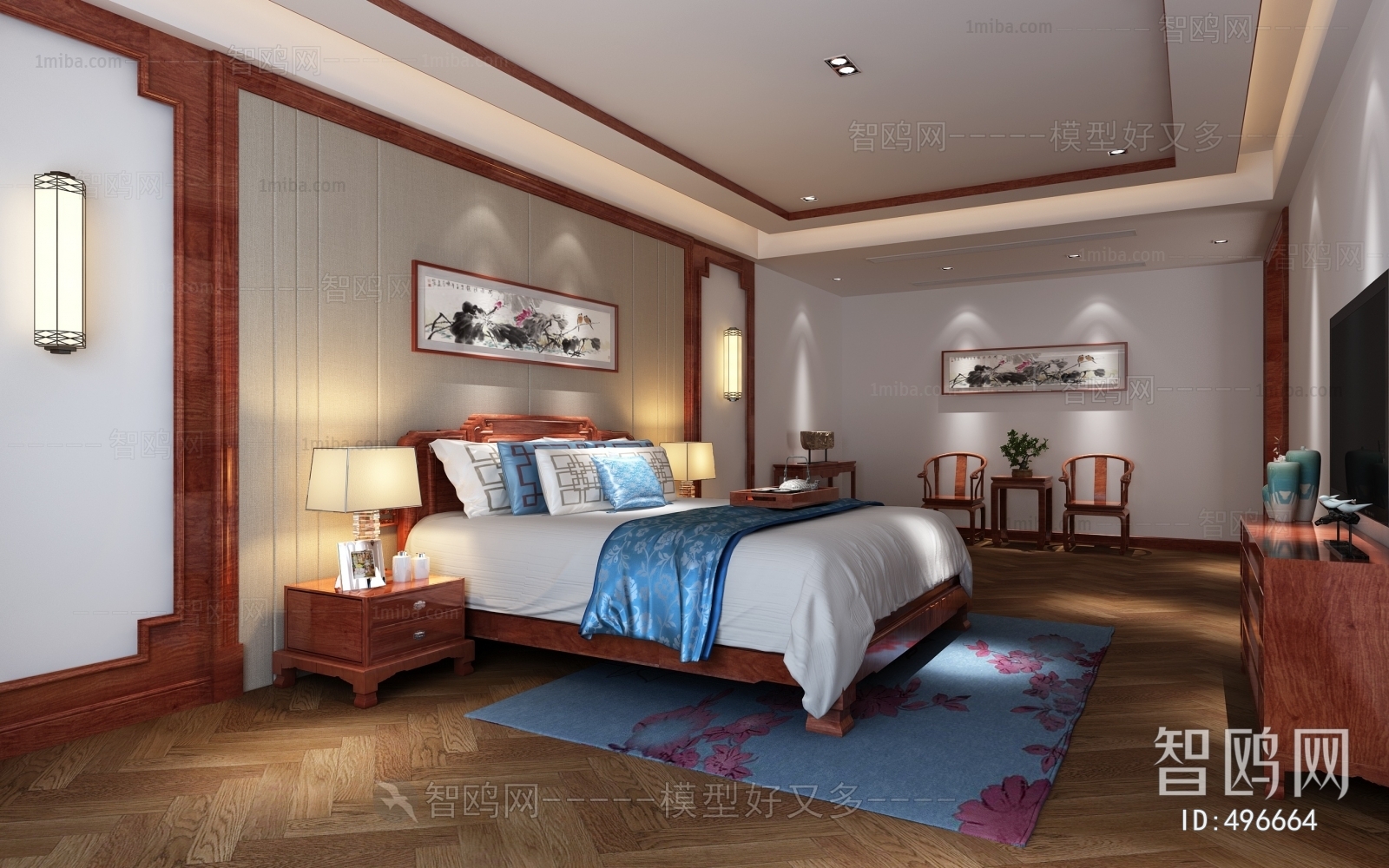 Chinese Style Bedroom