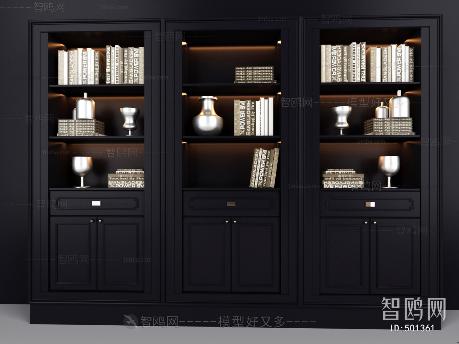 American Style Bookcase